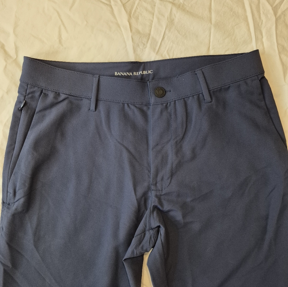 Banana Republic Navy Blue Chinos - 30 X 30